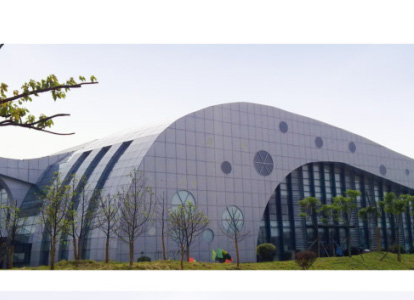 鹰潭会议中心外景网架工程